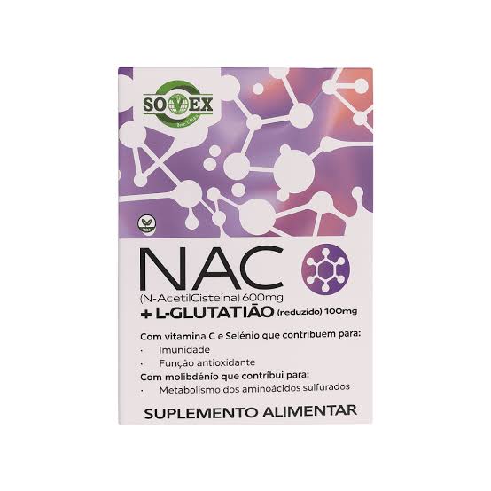 NAC + L-GLUTATIAO SOVEX 30 CAPSULAS